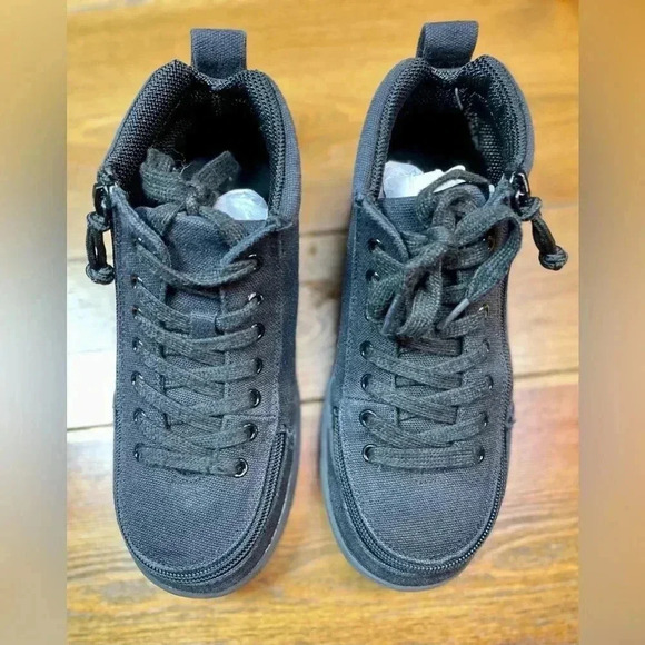 Black to the Floor | BILLY Classic D|R II | High Tops | Kid’s 3 W | AFO Friendly - Picture 4 of 6